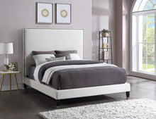 Load image into Gallery viewer, Harlie Cream Velvet Full Bed
