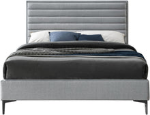 Load image into Gallery viewer, Hunter Grey Linen Queen Bed
