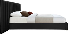 Load image into Gallery viewer, Pablo Black Velvet King Bed
