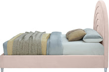 Load image into Gallery viewer, Rainbow Pink Velvet Queen Bed
