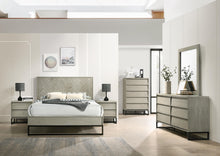 Load image into Gallery viewer, Weston Grey Stone Queen Bed (3 Boxes)
