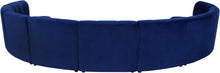 Load image into Gallery viewer, Limitless Navy Velvet 9pc. Modular Sectional
