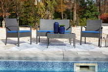 Load image into Gallery viewer, Alina Outdoor Love/Chairs/Table Set (Set of 4)
