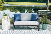 Load image into Gallery viewer, Fynnegan Outdoor Loveseat with Table (Set of 2)
