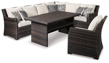 Load image into Gallery viewer, Easy Isle Easy Isle Nuvella 3 Piece Sectional with Coffee Table and Lounge Chair
