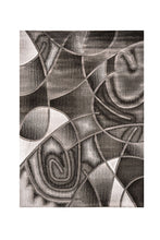 Load image into Gallery viewer, Sivas Gray/Black 8&#39; X 10&#39; Area Rug
