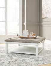 Load image into Gallery viewer, Kanwyn Upholstered Ottoman Coffee Table
