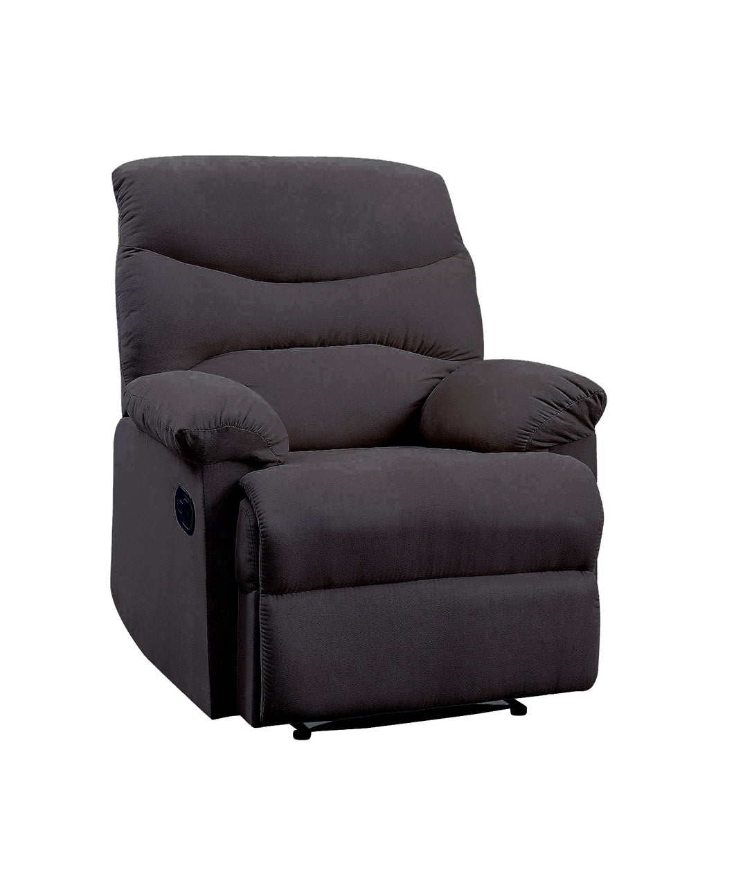 Arcadia Black Woven Fabric Recliner (Motion)