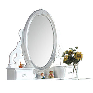 Flora White Mirror (Jewelry)