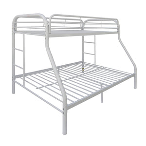 Tritan White Bunk Bed (Twin/Full)