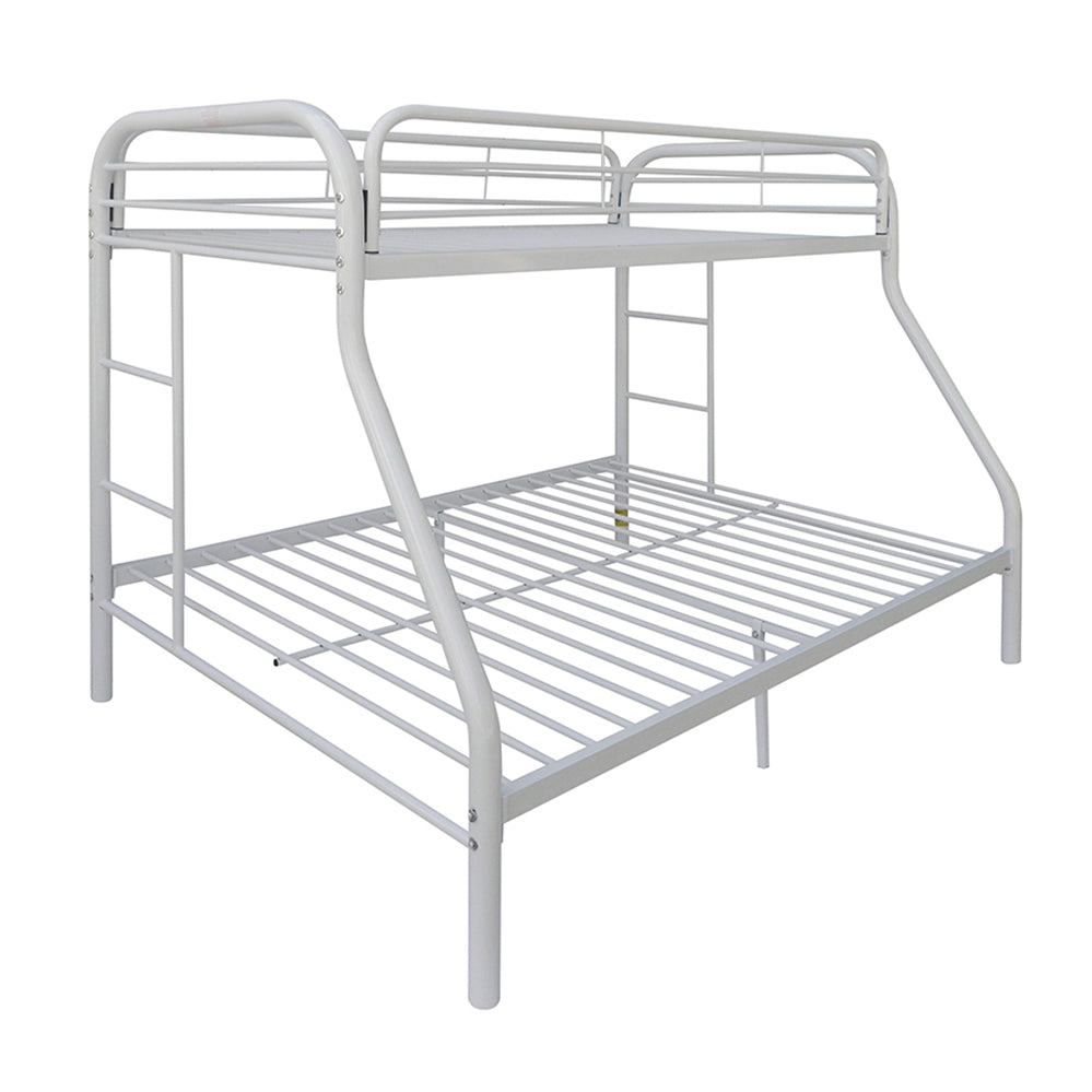 Tritan White Bunk Bed (Twin/Full)