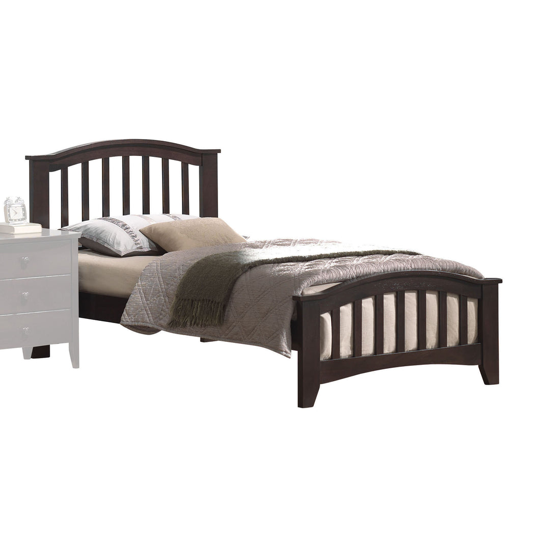 San Marino Dark Walnut Full Bed