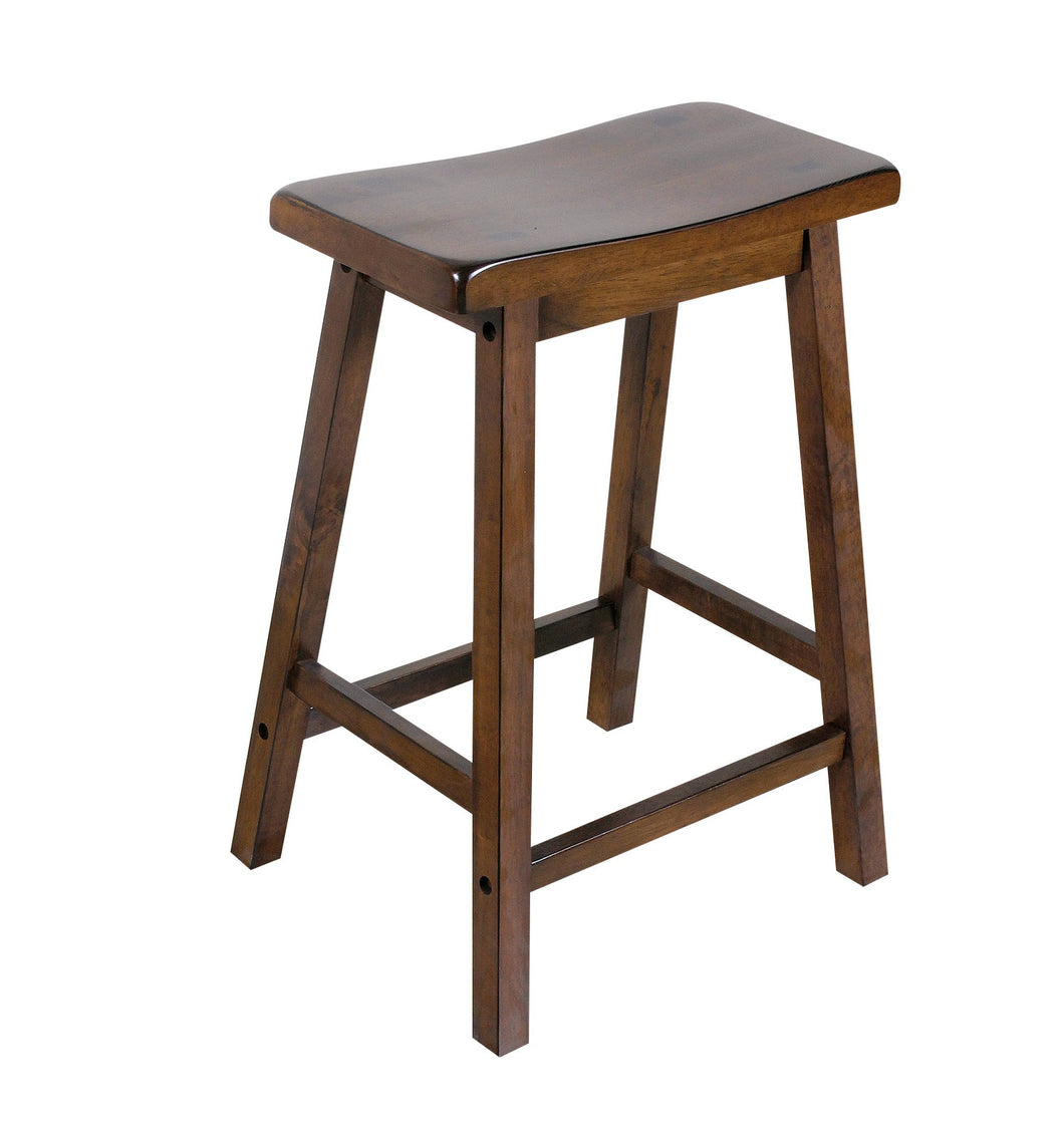 Gaucho Walnut Counter Height Stool