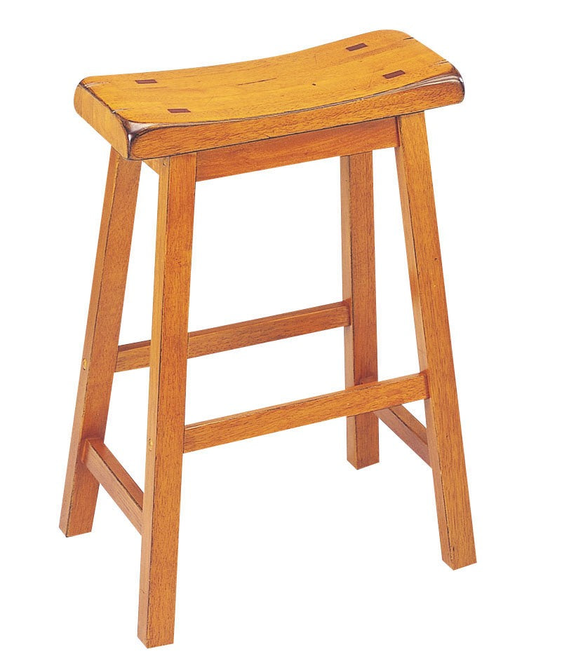 Gaucho Oak Counter Height Stool