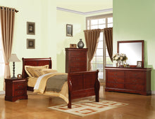 Load image into Gallery viewer, LOUIS PHILIPPE III Cherry Twin Bed
