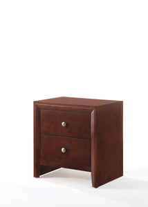 Ilana Brown Cherry Nightstand