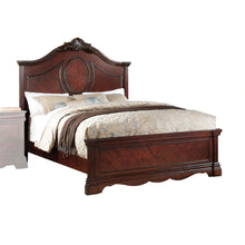 Load image into Gallery viewer, Estrella Dark Cherry Queen Bed
