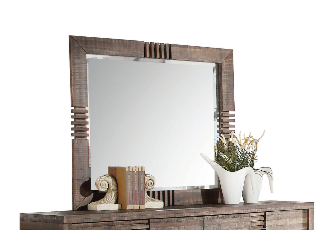 Andria Reclaimed Oak Mirror