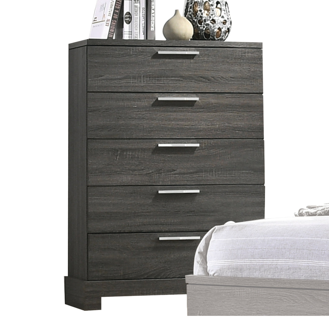 Lantha Gray Oak Chest