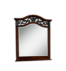 Manfred Dark Walnut Mirror