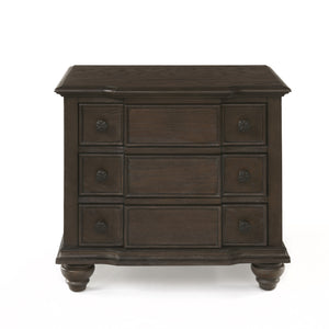 Baudouin Weathered Oak Nightstand