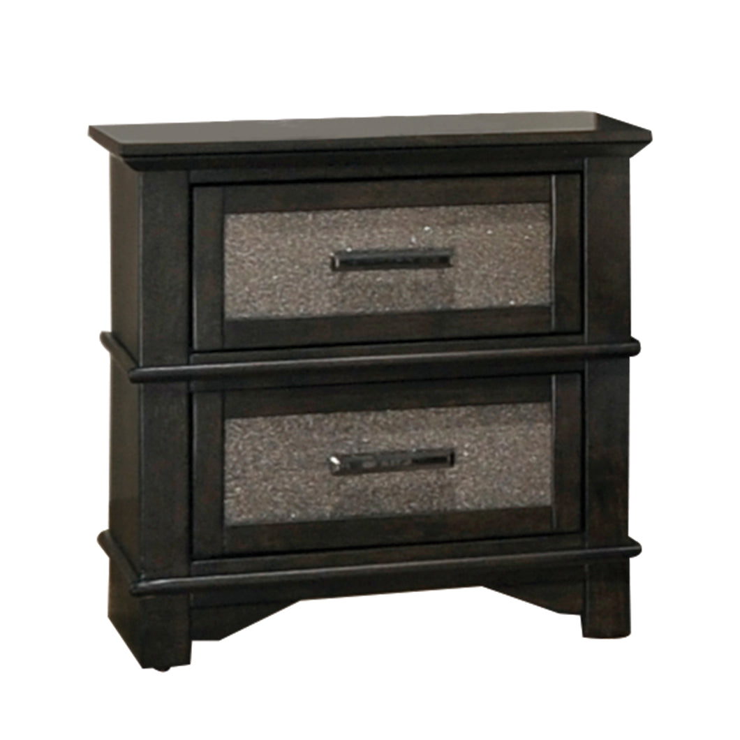 Anatole Dark Walnut Nightstand