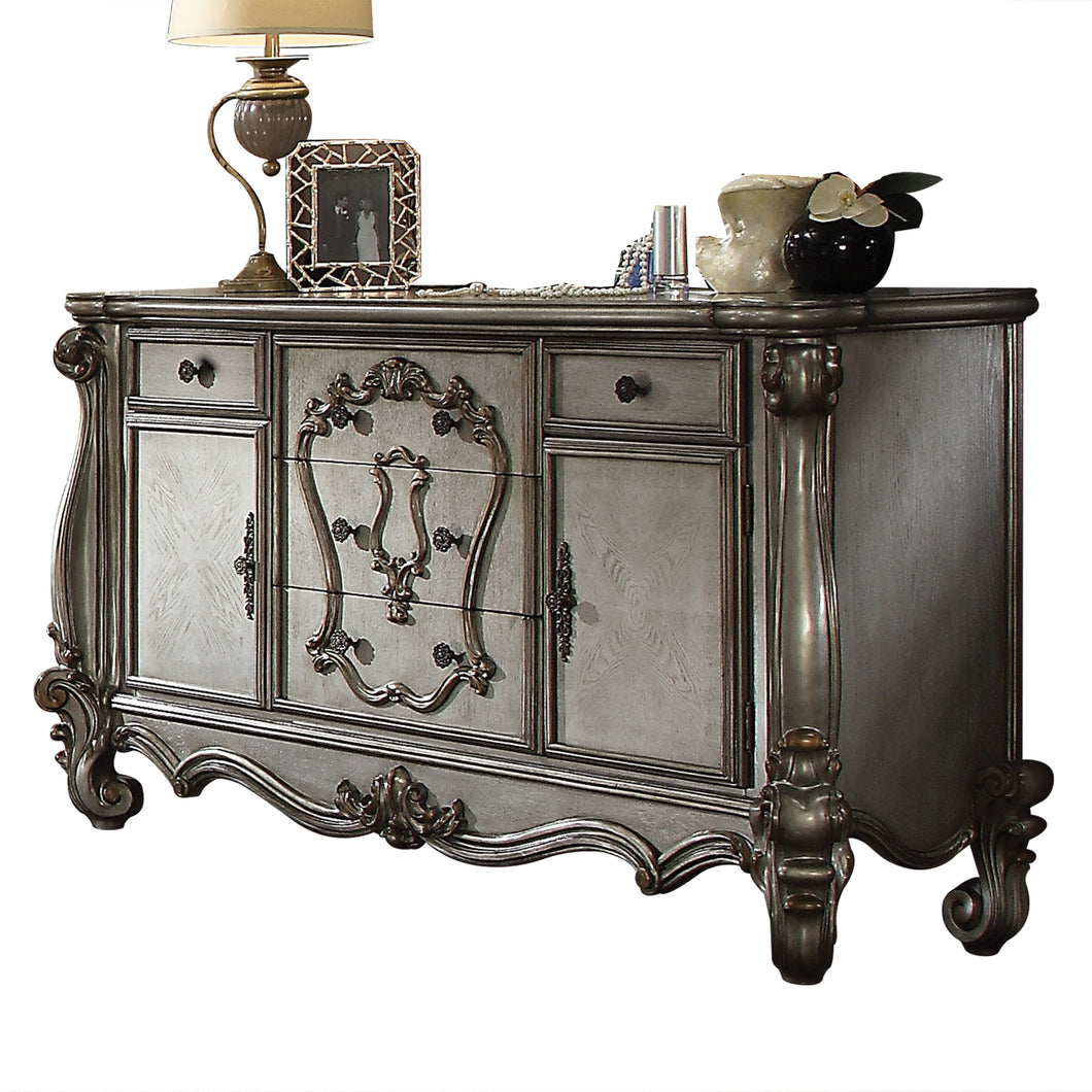 Versailles Antique Platinum Dresser