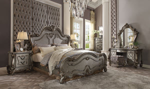 Versailles Antique Platinum California King Bed