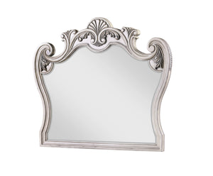 Braylee Antique White Mirror