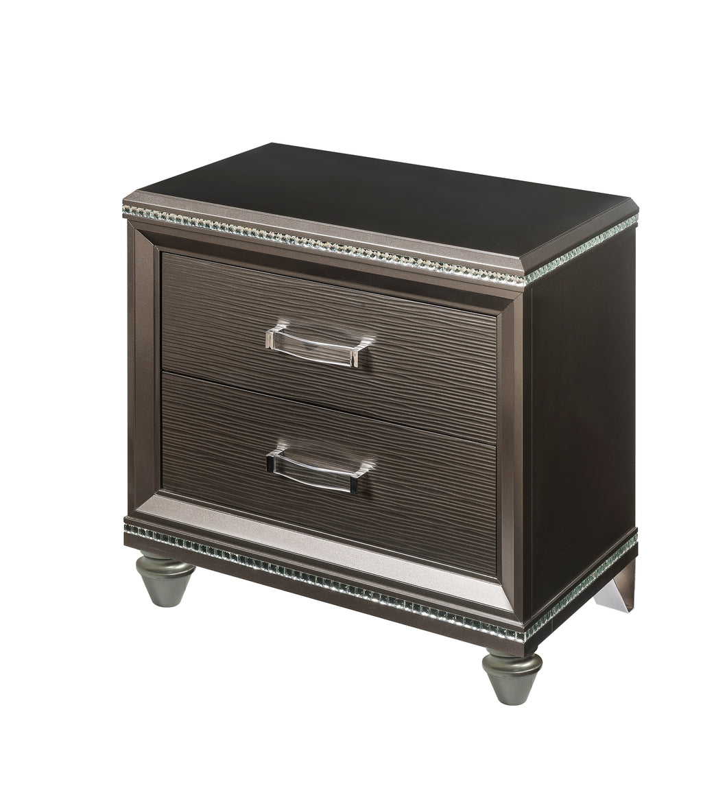 Sadie Dark Champagne Nightstand