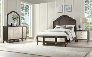 Peregrine Walnut Queen Bed