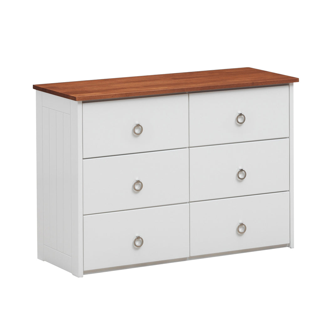 Farah White & Oak Dresser