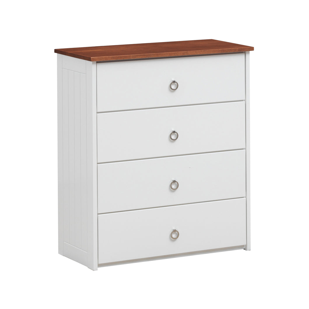 Farah White & Oak Chest