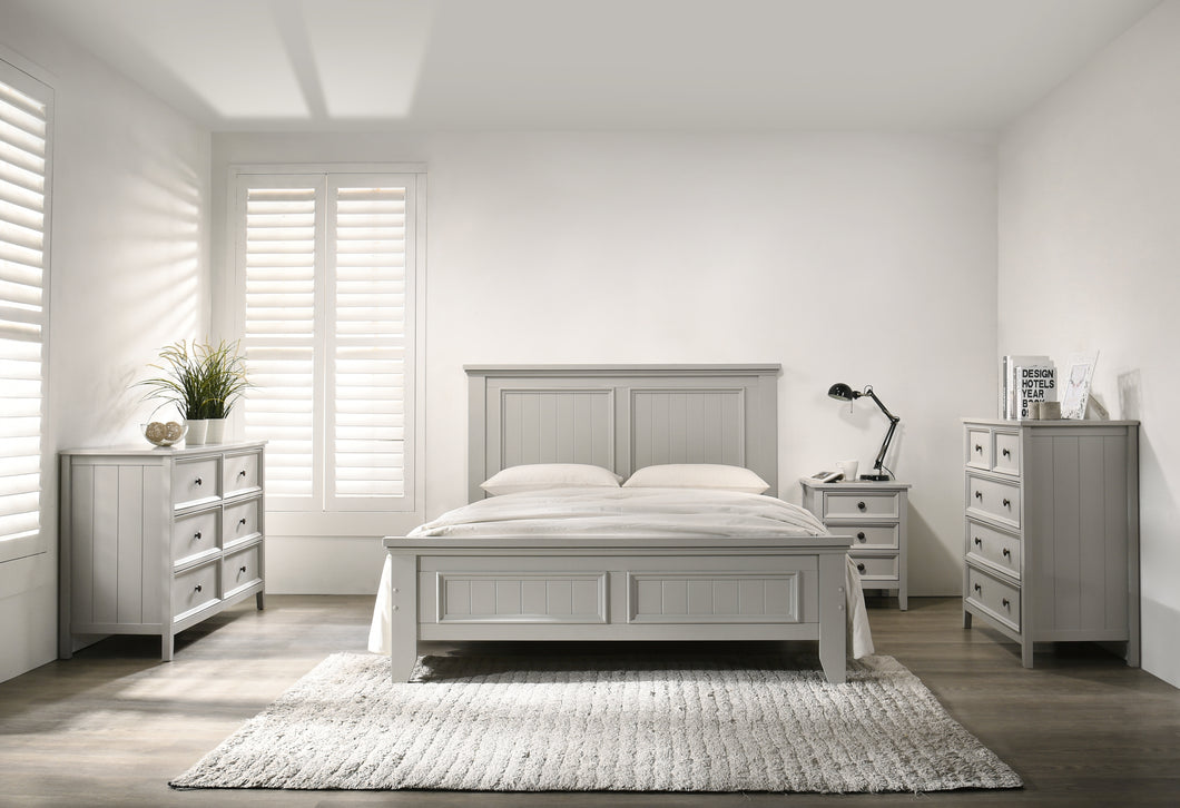 Elodi Light Gray Queen Bed