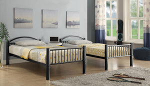 Cayelynn Black Bunk Bed (Twin/Twin)