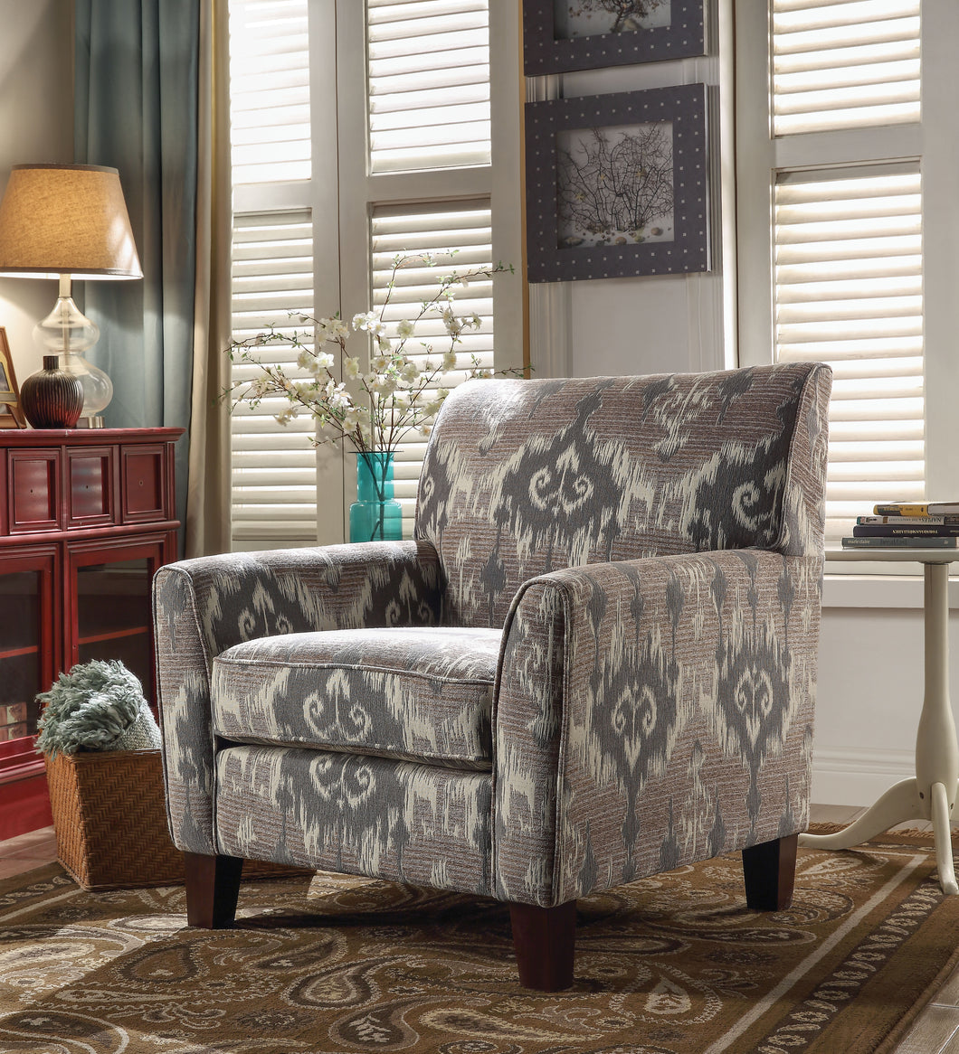 Cyndi Pattern Fabric Chair