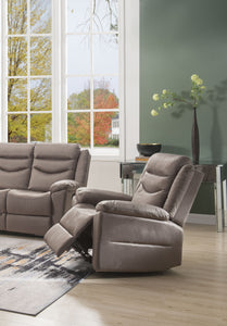 Fiacre Velvet Glider Recliner