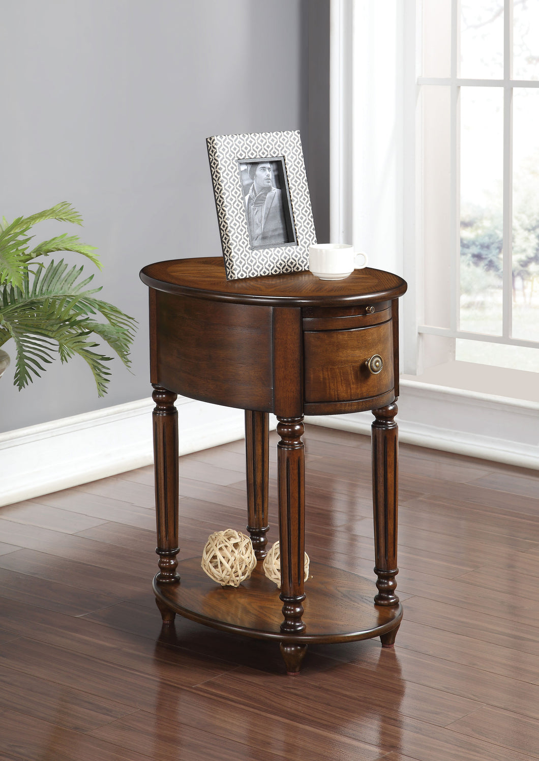 Peniel Dark Oak Side Table