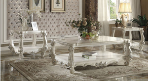 Versailles Bone White Coffee Table