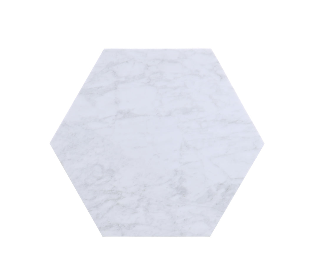 Reon Marble & Gray End Table (2Pc Pk)