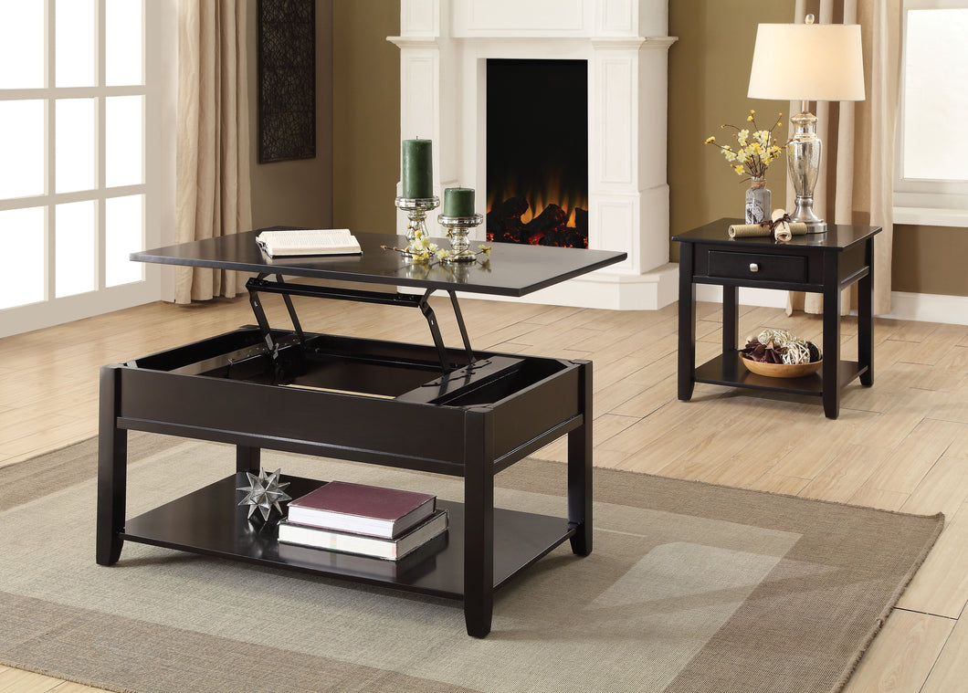 Malachi Black Coffee Table