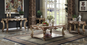 Vendome Gold Patina Coffee Table