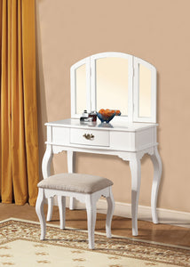 Maren White Vanity Mirror