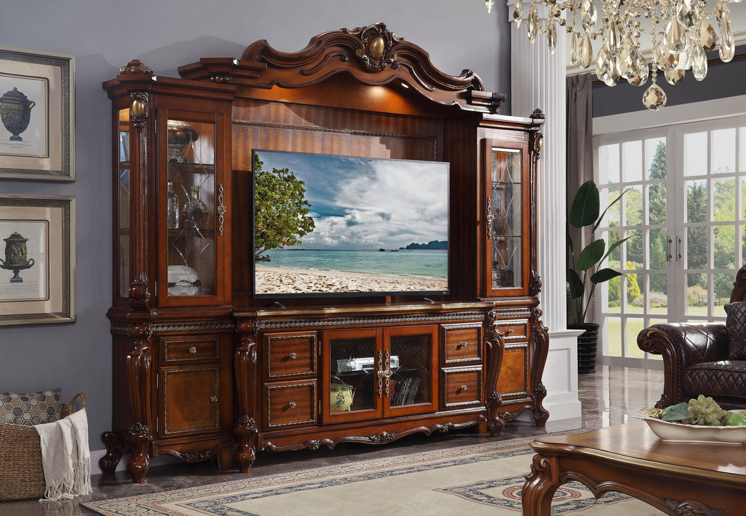 Picardy Cherry Oak Entertainment Center