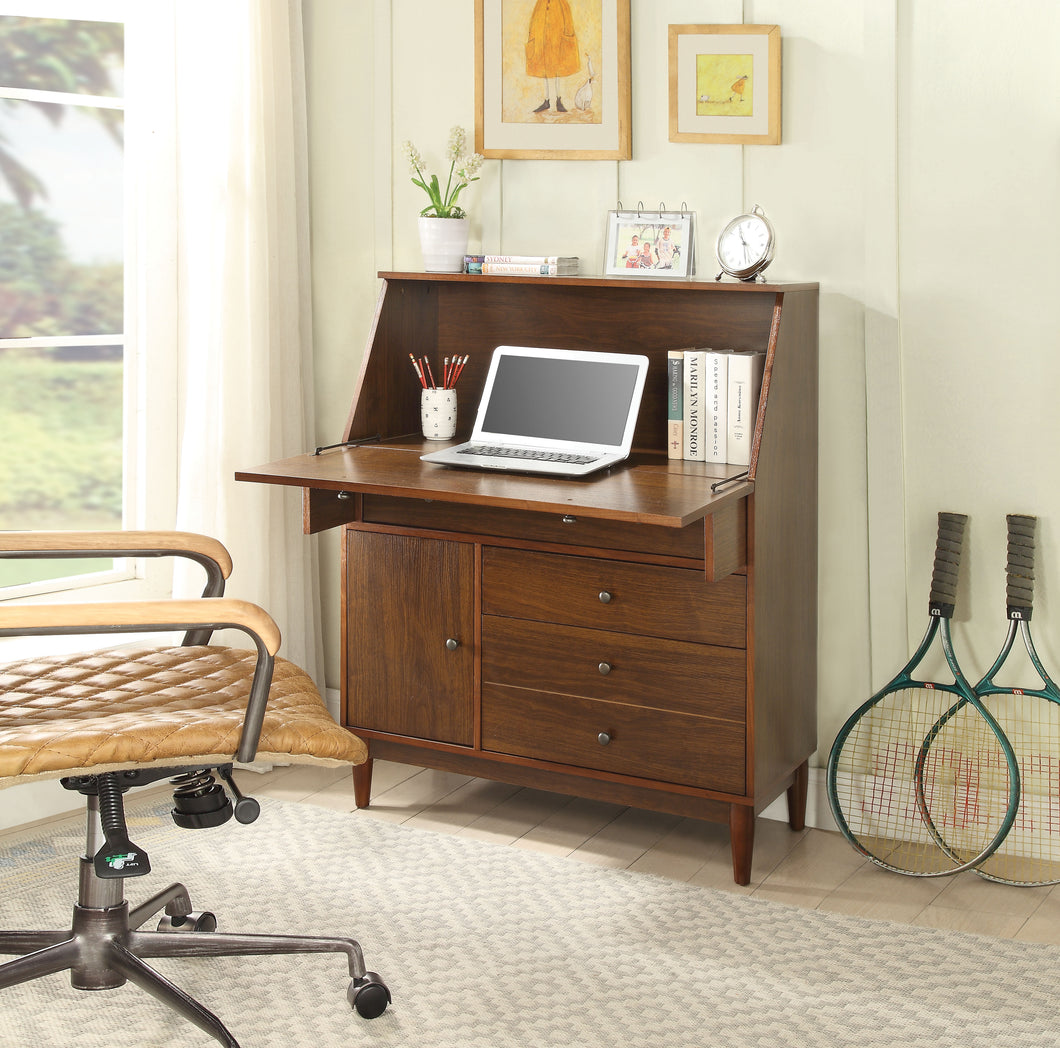 Wyanie Walnut Office Armoire