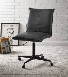 Airmont Onyx PU & Black Office Chair w/Lift