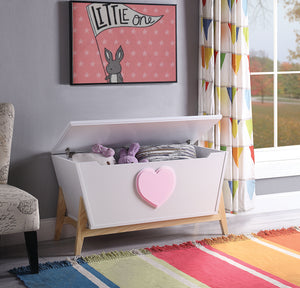 Padma White & Pink Youth Chest