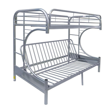 Eclipse Silver Bunk Bed (Twin/Full/Futon) image