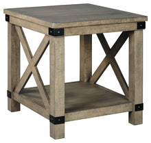 Load image into Gallery viewer, Aldwin - Rectangular End Table - Crossbuck Styling image
