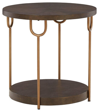 Brazburn - Round End Table image